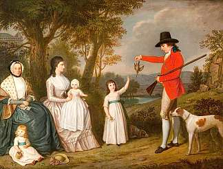 斯普鲁尔家族 The Spreull Family (1793)，戴维·阿伦