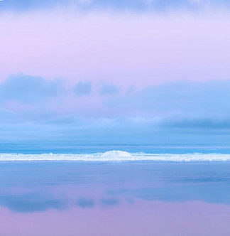 粉红黄昏，南极洲 Pink Dusk, Antarctica (2008)，大卫·伯丹