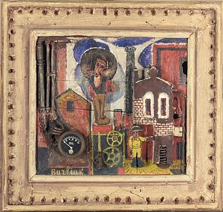 拼贴 Collage (1924; United States                     )，戴维·伯克