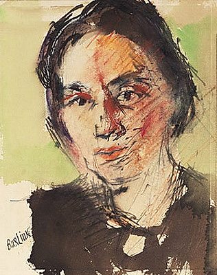 一个女人的头 Head of a Woman (c.1939; United States                     )，戴维·伯克