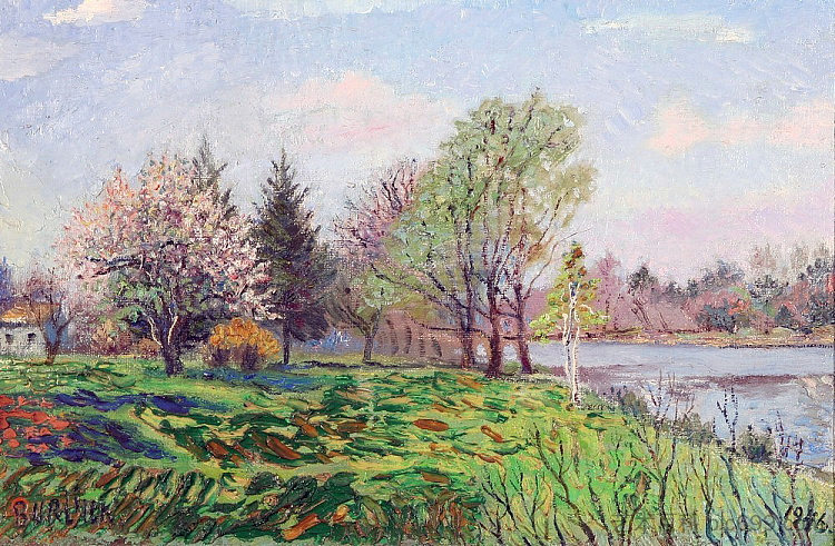 宾夕法尼亚州， 春天 Pennsylvania, Spring (1946; Allegheny City,Pennsylvania,United States  )，戴维·伯克