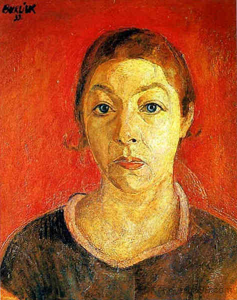 马鲁西亚的肖像 Portrait of Marusia (1933)，戴维·伯克