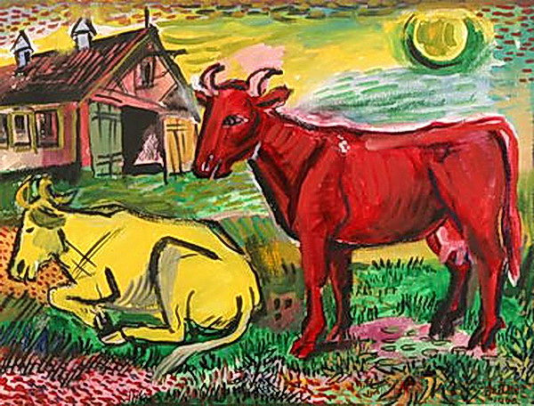 红牛和黄牛 Red and Yellow Cows (1945; United States  )，戴维·伯克