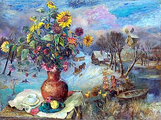 冬季静物 Winter Still Life (1947; United States                     )，戴维·伯克