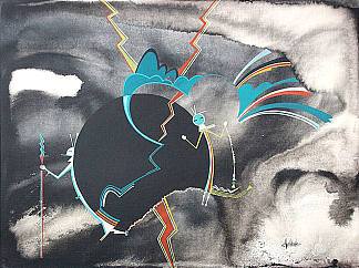 第一世界 The First World (c.1972)，大卫·切斯拉赫·圣骑士