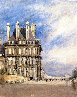 弗洛尔馆，杜乐丽宫，巴黎 Pavillon de Flore, Tuileries, Paris (1830)，戴维·考克斯