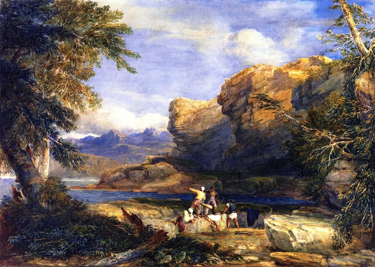 海盗岛 Pirates' Isle (1852)，戴维·考克斯