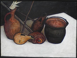 伊梅雷特静物 Imeretian still life (1919)，戴维·卡卡巴泽