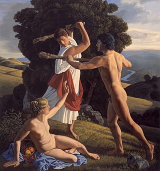 大力神保护快乐与美德之间的平衡 Hercules Protecting the Balance Between Pleasure and Virtue (1993)，戴维·利加雷