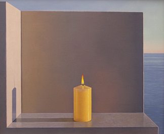 静物与蜡烛 Still Life with Candle (1999)，戴维·利加雷