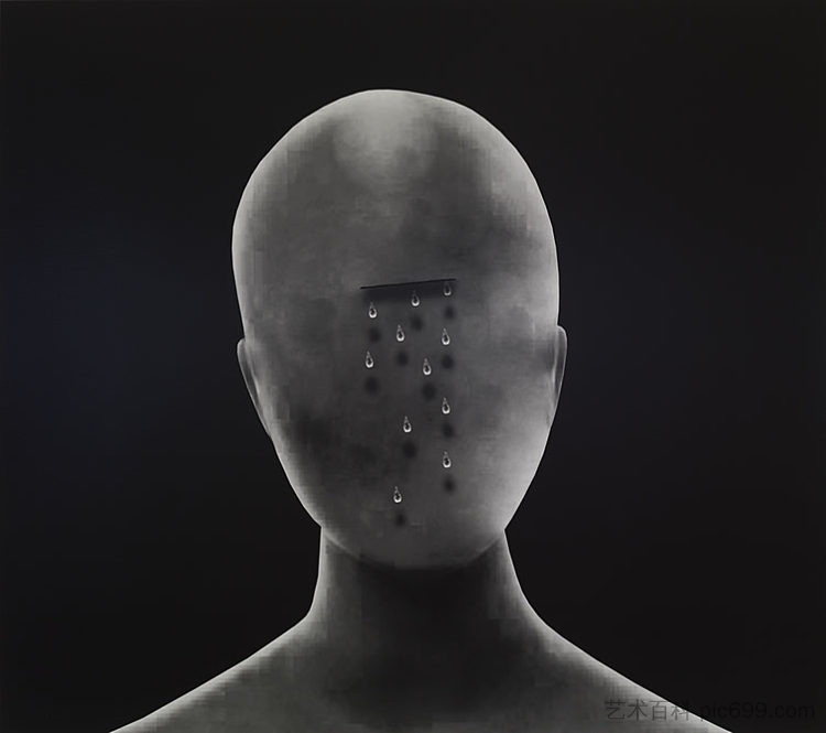 头 #3（来自“小故事”系列） Head #3 (from the Series ‘Small Stories’) (2013)，大卫·林奇