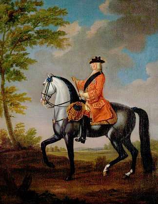 乔治一世，在马背上 George I, on Horseback，大卫·莫里尔