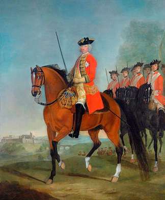 查尔斯·霍华德爵士少将，CB，该团上校 Major General the Honourable Sir Charles Howard, CB, Colonel of the Regiment (1745)，大卫·莫里尔