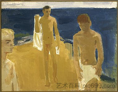 泳 客 Bathers (1954)，大卫·帕克