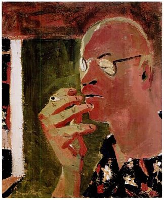 哈塞尔·史密斯的肖像 Portrait of Hassel Smith (1951)，大卫·帕克