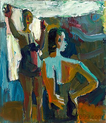 两个泳客 Two Bathers (1958)，大卫·帕克