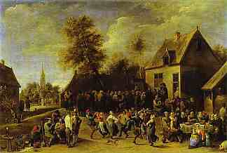 国家庆典 Country Celebration (1647; Belgium                     )，戴维·特尼耶