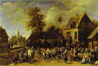 国家庆典 Country Celebration (1647; Belgium                     )，戴维·特尼耶