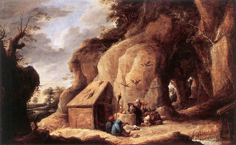 圣安东尼的诱惑 The Temptation of St Anthony (1640; Belgium ),戴维·特尼耶