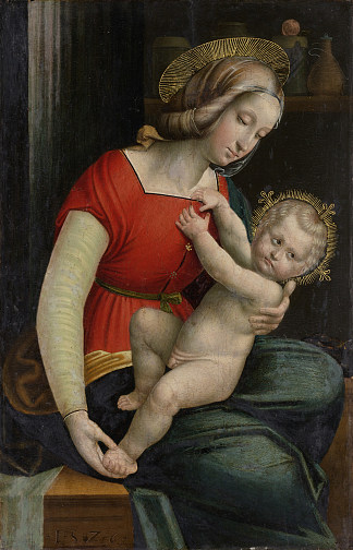 麦当娜和孩子 Madonna and Child，特芬丹特·法拉利