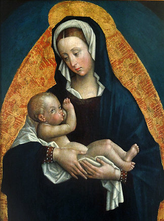 圣母哺乳婴儿耶稣 The Virgin Nursing Infant Jesus，特芬丹特·法拉利