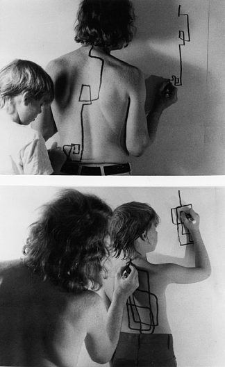 两级转移图 Two Stage Transfer Drawing (1971)，丹尼斯·奥本海姆