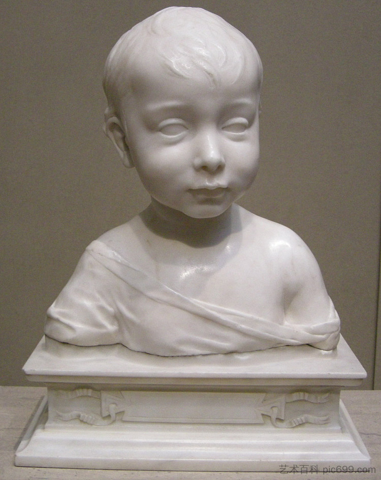婴儿胸围 Busto Di Bambino (1460),Desiderio da Settignano