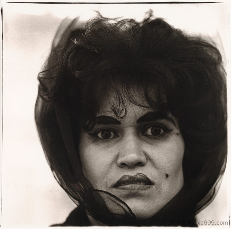 波多黎各女人与美丽标记 Puerto Rican Woman with a Beauty Mark (1969; United States  )，黛安·阿布斯