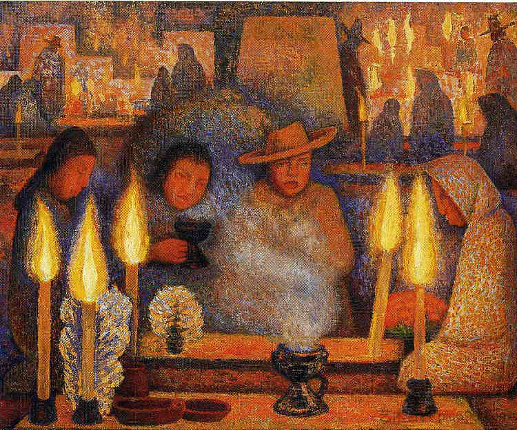 亡灵节 The Day of the Dead (1944),迭戈·里维拉