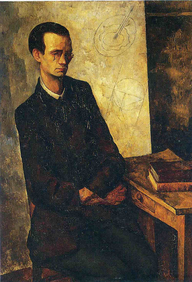 数学家 The Mathematician (1918)，迭戈·里维拉