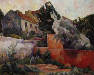 巴黎郊区 The Outskirts of Paris (1918)，迭戈·里维拉