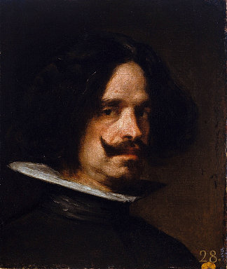 自画像 Self-Portrait (c.1640)，迭戈·德·席尔瓦·委拉斯开兹