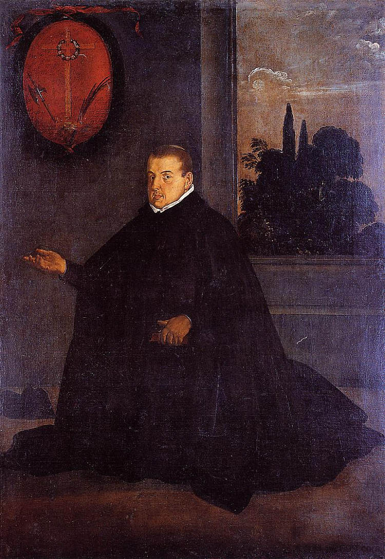 唐·克里斯托瓦尔·苏亚雷斯·德·里贝拉 Don Cristobal Suarez de Ribera (1620)，迭戈·德·席尔瓦·委拉斯开兹