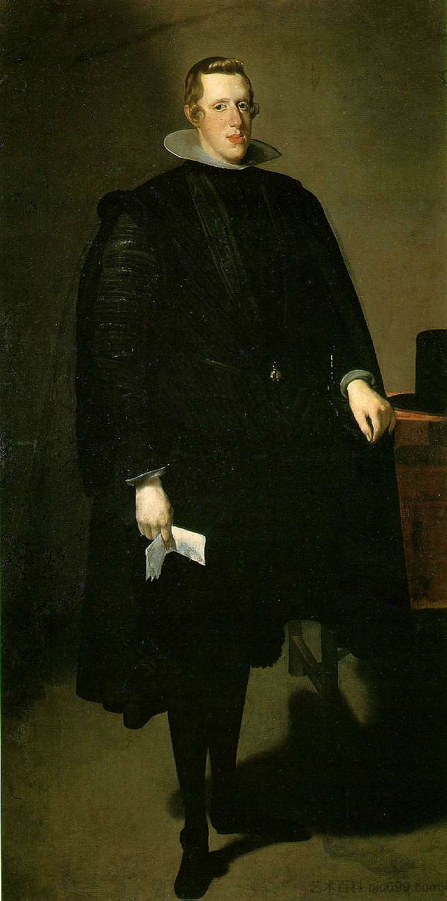 西班牙的腓力四世 Philip IV of Spain (1624 - 1627)，迭戈·德·席尔瓦·委拉斯开兹