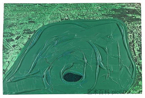 明信片（海德公园） Postcard (Hyde Park) (1969)，迪特·罗特