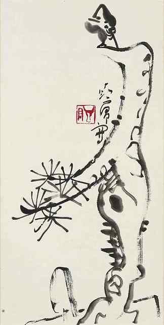 松树上的鸟 Bird on a Pine，丁彦勇