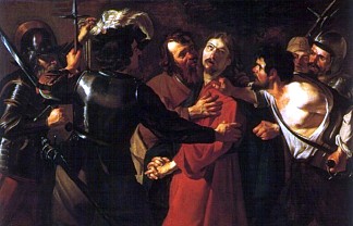 基督被捕 Gefangennahme Christi (1619)，德里克·凡·巴布伦
