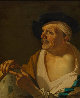 德谟克利特笑 Democritus laughing (1622)，德里克·凡·巴布伦