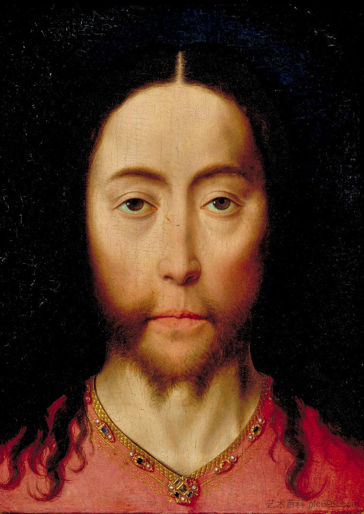 基督的头 Head of Christ (c.1464)，迪里克·布茨