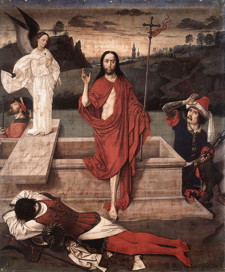 复活 Resurrection (c.1455)，迪里克·布茨