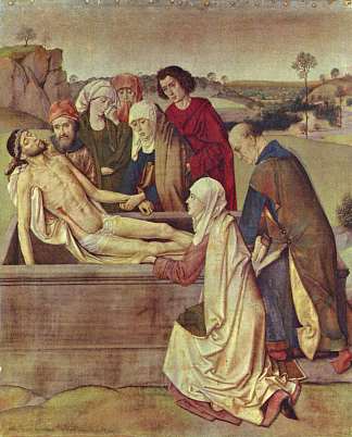 埋葬 The Entombment (c.1450 – c.1459)，迪里克·布茨