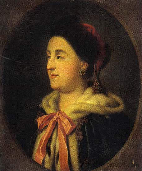 叶卡捷琳娜二世 Catherine II (c.1785)，德米特里莱维茨基