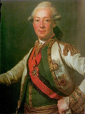 伊万·格里戈里耶维奇·切尔尼绍夫伯爵 Count Ivan Grigoryevich Chernyshov (c.1790)，德米特里莱维茨基