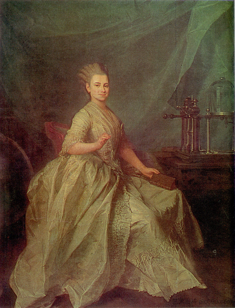 E.I.莫尔恰诺娃的肖像 Portrait of E. I. Molchanova (1776)，德米特里莱维茨基