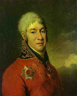 I.V.洛普欣的肖像 Portrait of I. V. Lopukhin (c.1803)，德米特里莱维茨基