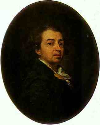 自画像 Self-Portrait (1783)，德米特里莱维茨基