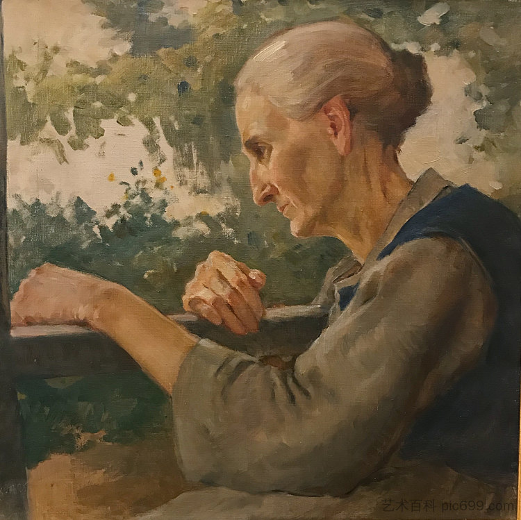 艺术家的母亲 The Artist's Mother (1925; Bulgaria  )，多布里·杜波夫