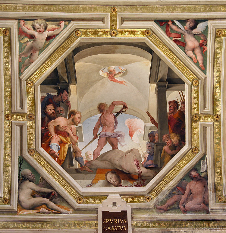 罗马正义的场景 Scene of Roman Justice (c.1529 - c.1535),多梅尼科·贝卡富米