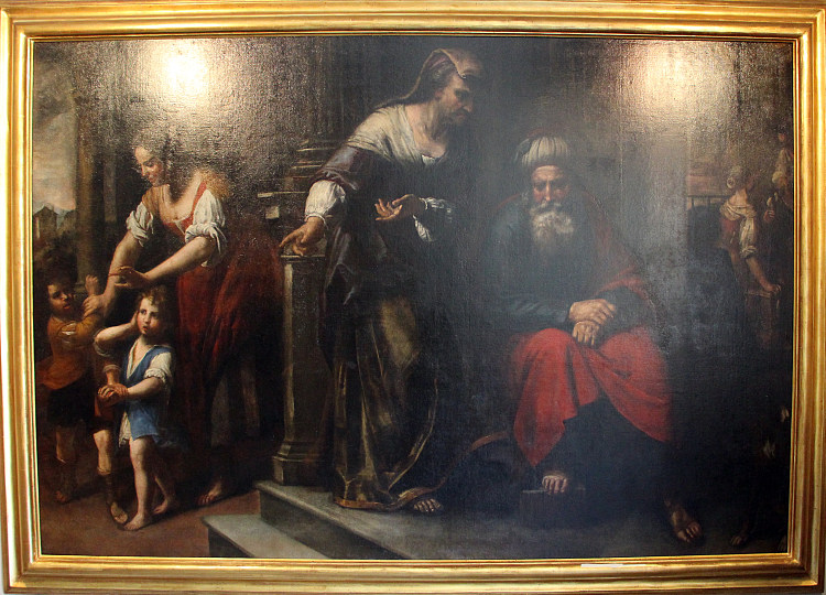 亚伯拉罕家族（罗索宫 - 新斯特拉达博物馆） famiglia di abramo (Palazzo Rosso - Musei Di Strada Nuova)，多梅尼科·菲亚斯拉