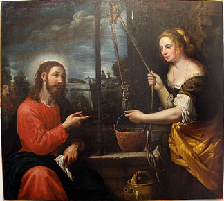 基督和撒玛利亚妇人 Cristo e la Samaritana，多梅尼科·菲亚斯拉